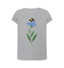 Load image into Gallery viewer, Athletic Grey Bee T-Shirt