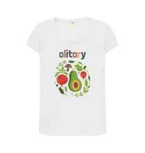 Load image into Gallery viewer, White Woman's Olitory T-Shirt