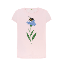 Load image into Gallery viewer, Pink Printed T-shirt Front
