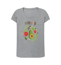 Load image into Gallery viewer, Athletic Grey Woman&#39;s Olitory T-Shirt
